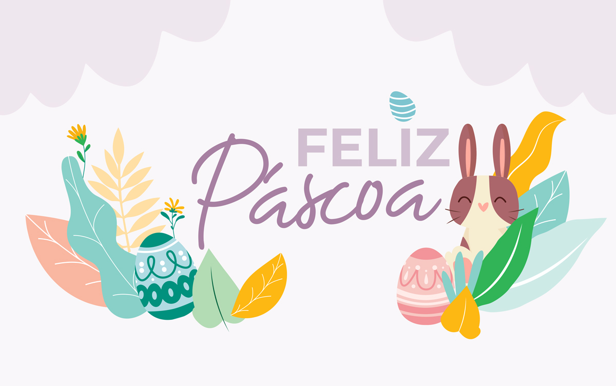 Celebre a Páscoa com flores e chocolates!