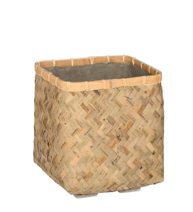 Cubo Kobe em bamboo revestido a cimento