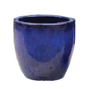 Vaso Campana -  azul - 72 x 60 cm