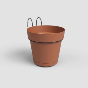 Kit Vaso Capri - terracota - 20 cm