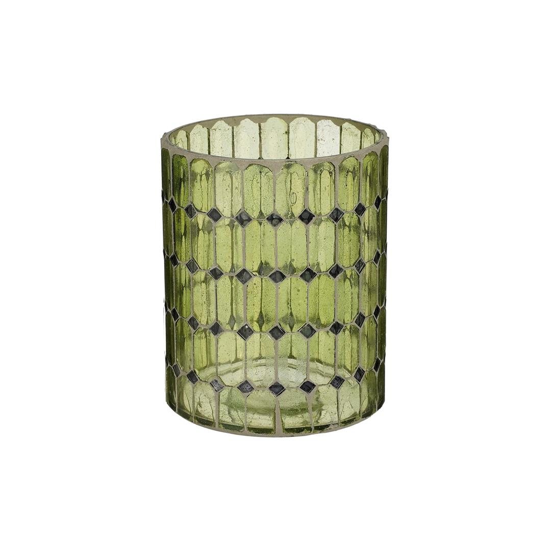 Copo Tealight verde 13 cm