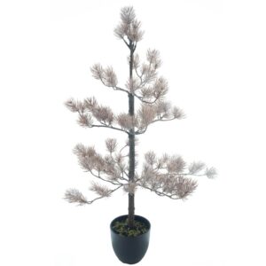 Pinheiro Austríaco gelado em vaso (96cm altura)