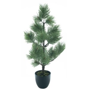 Pinheiro verde em vaso (60cm altura)