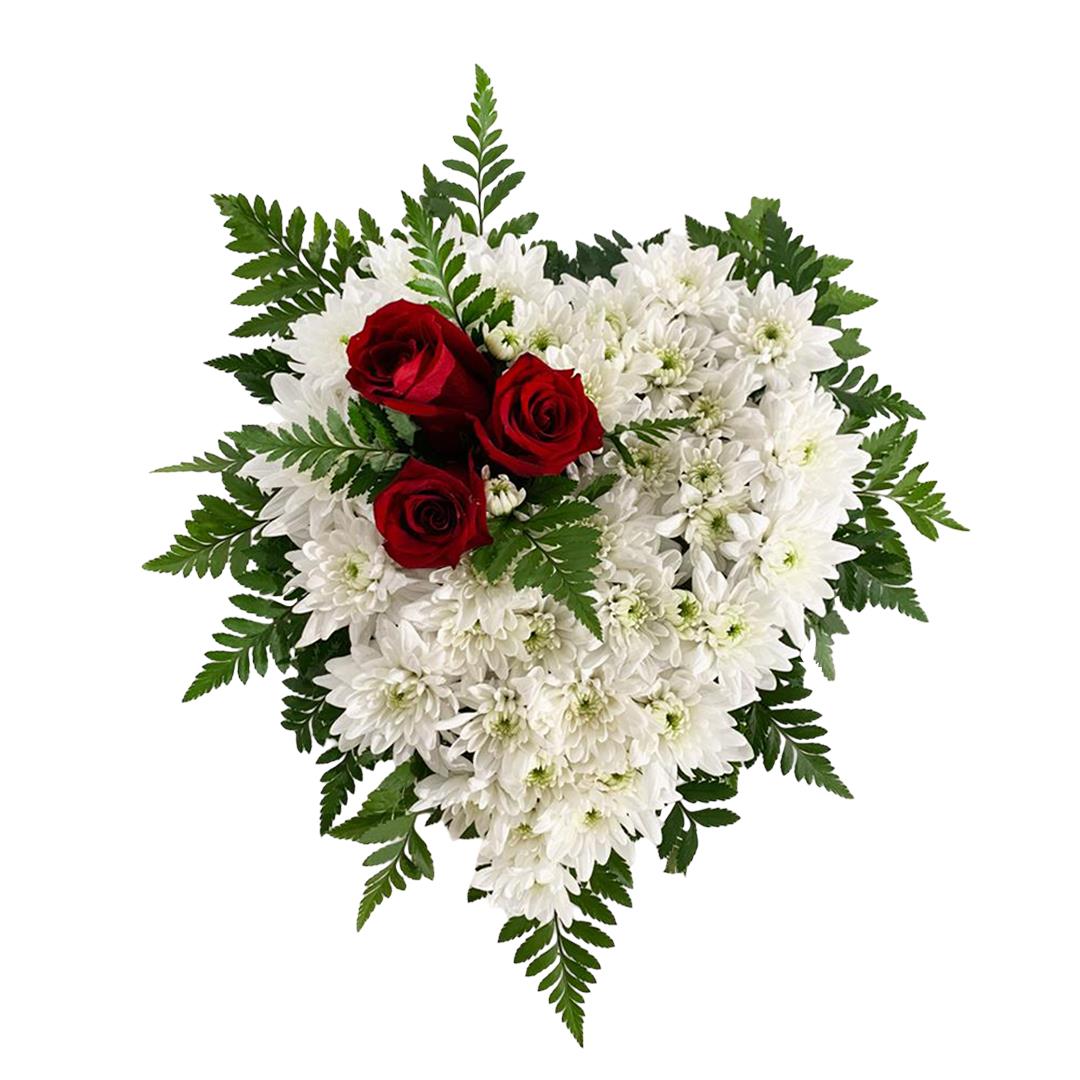 Arranjo ‘Amor sem fim’ (30cm largura/altura)