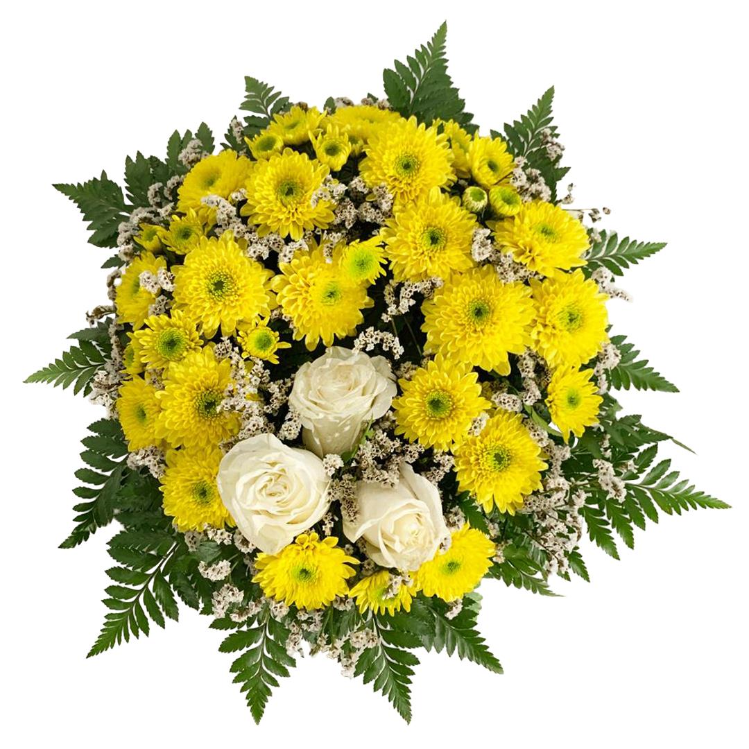 Arranjo ‘Saudade e Esperança’ (45cm diâmetro)