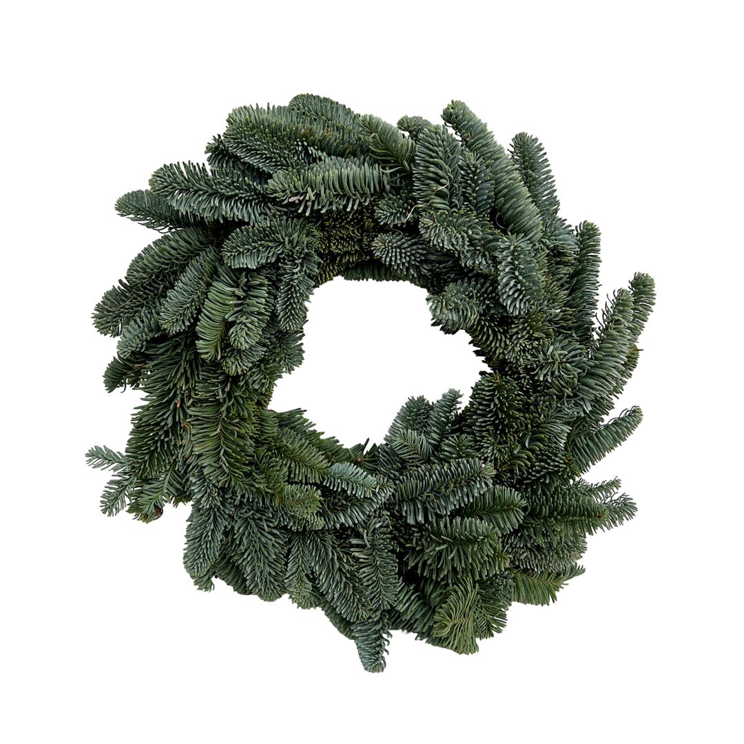 Coroa de Natal c/ Pinheiro natural (30cm diâmetro)