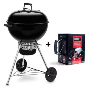 Grelhador Weber® a carvão Original Kettle E-5730 Ø 57cm + Kit de Acendimento Rapidfire