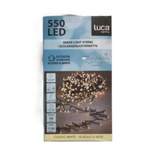 550 LED String Lights - Classic White, Indoor  Outdoor