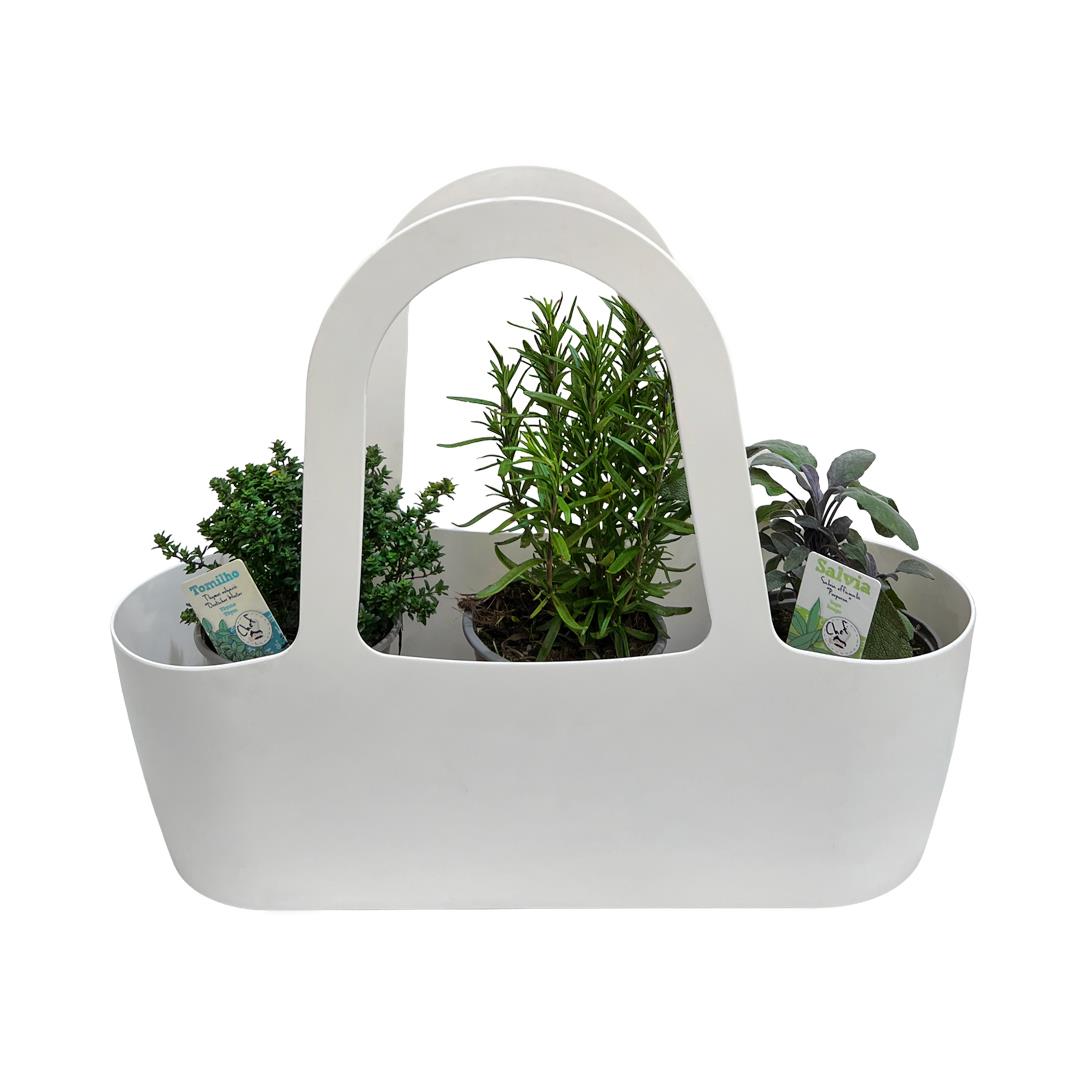 Bolsa Aromáticas ‘Boas Companheiras’ – Pack2 branco