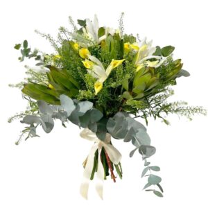 Bouquet of Seasonal Flowers - Leucadendron