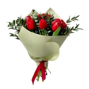 Bouquet of Seasonal Flowers - Tulips