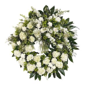 Coroa premium 'Alma Serena' (75cm diâmetro)