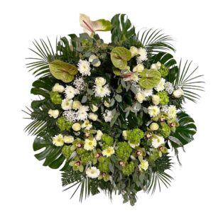 Coroa premium 'Memórias Felizes' (80cm diâmetro)