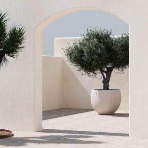 Vaso VEGAS em fibra (90cm diâmetro)