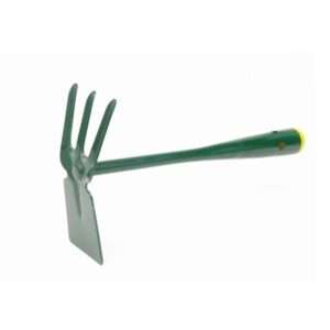 3-tooth hoe with straight shovel