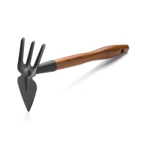 Sachola 3 Dentes c/ Pá Coração e Cabo em Madeira