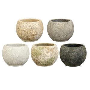 Vaso TOMMY em cerâmica (12cm diâmetro, 5 cores à escolha)