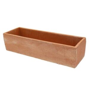 Floreira em barro artesanal da Toscana (35cm largura)