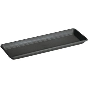 Saucer for DAY Planter 60 cm in recycled plastic - anthracite