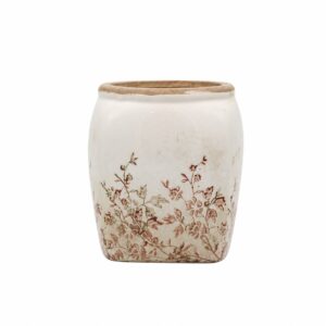 Handmade ceramic CHAVILLE pot (13.5 cm diameter)