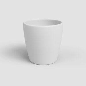 Vaso THALIA Orquídea (14 cm) - Branco