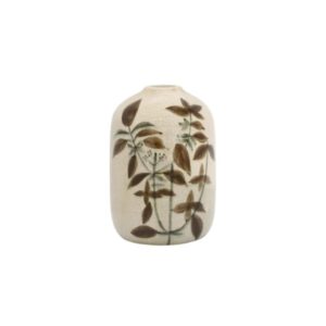 Ceramic jug with floral pattern (20.5cm height)