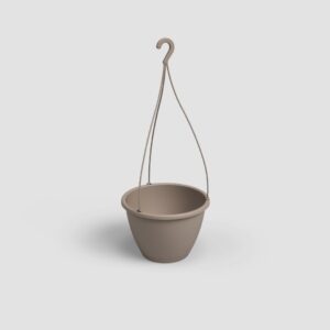 Vaso Algarve para suspensão (25cm diâmetro) - antracite