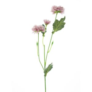 Haste de Crisântemo artificial (58cm altura) - mauve rosa