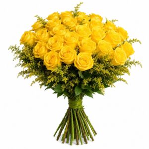Bouquet 'Sunshine' - 24 rosas amarelas