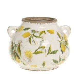 Vaso LIMONE em cerâmica (17cm diâmetro)