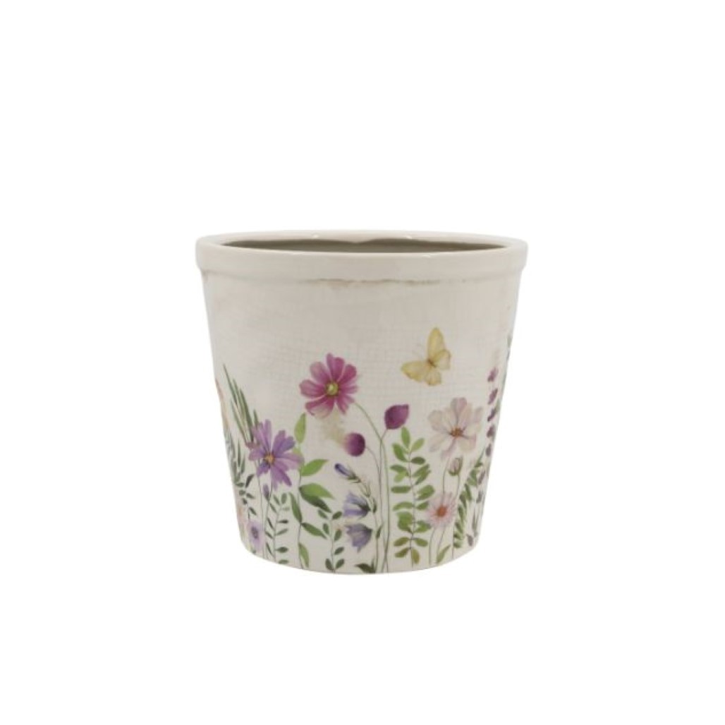 Vaso AVIGNON em cerâmica (16cm diâmetro)