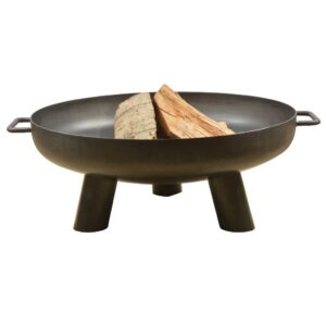 Braseira para exterior em aço preta Ø (60cm diâmetro)