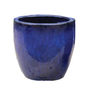 Vaso Campana -  azul - 72 x 60 cm