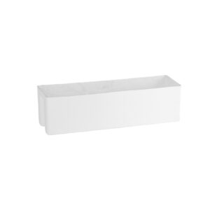 HORTO COLLECTION Floreira rectangular 60x17x17cm - branca