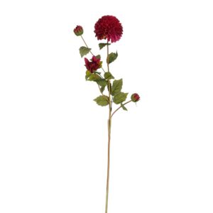 Haste de Dália artificial (68cm altura) - bordeaux