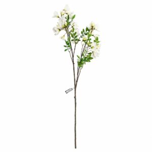 Artificial Wallflower Stem (124cm height) - white