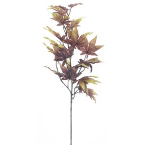 Artificial brown and green Maple stem (74cm long)