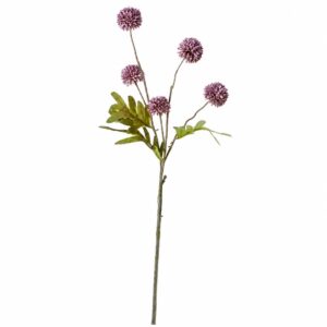 Haste de Dente de Leão/Allium artificial (67cm altura) - lilás