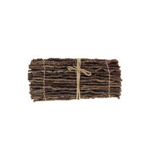 Decoração para mesa em mimbre natural (20x90cm comprimento)