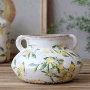 LIMONE ceramic vase (20cm diameter)