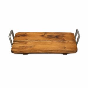 Tabuleiro em madeira maciça (45cm comprimento)