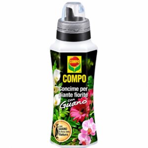 Fertilizante líquido com Guano para plantas com flor COMPO® (500ml)