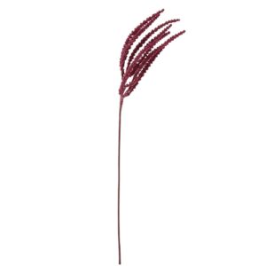 Haste decorativa artificial (106cm altura) - burgundy